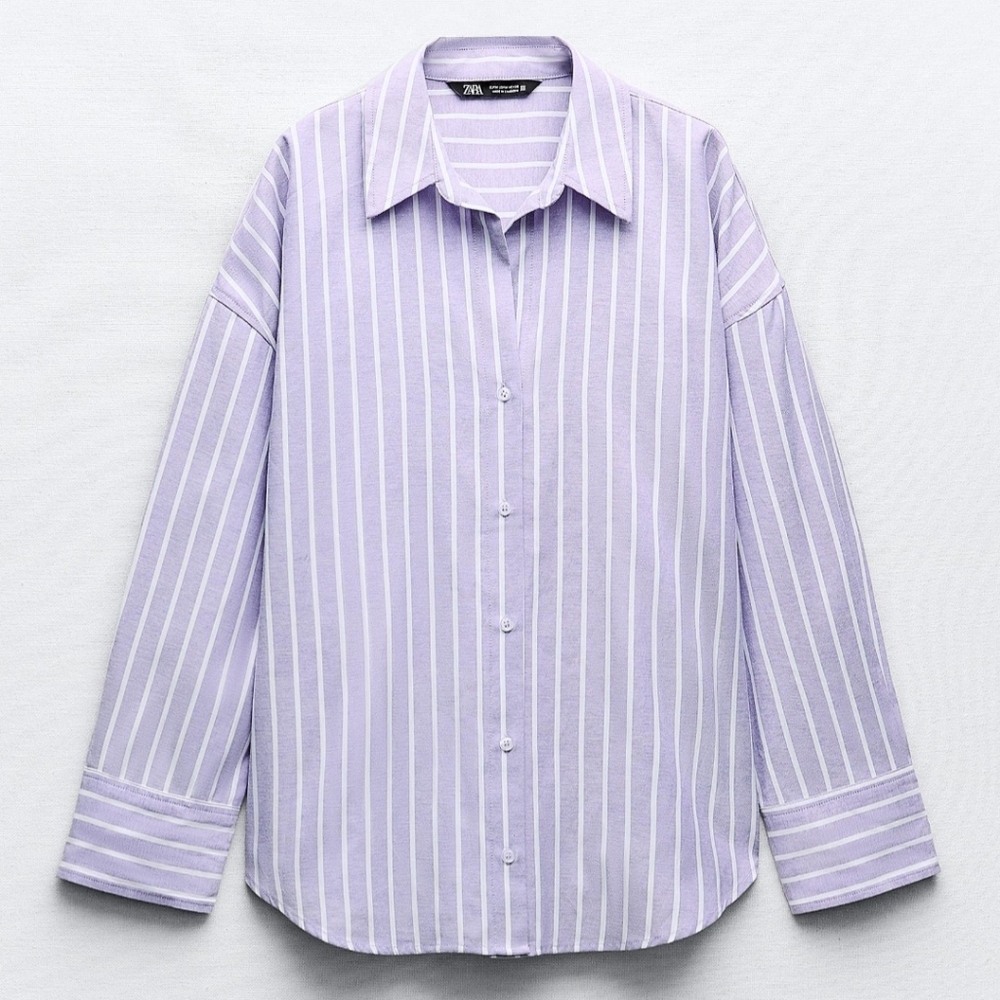 Zara cotton blend long sleeves